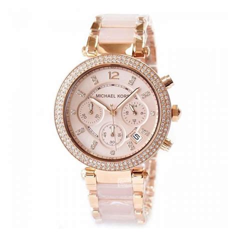 michael kors 6110|michael kors parker rose dial.